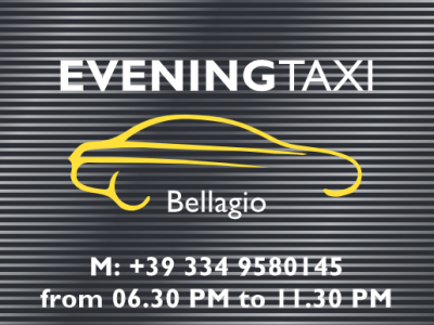 Evening Taxi Service Bellagio